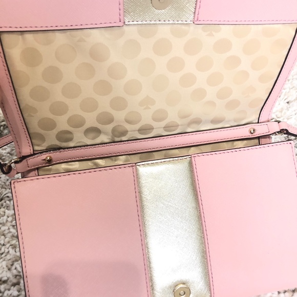 Kate Spade leather crossbody and clutch - Picture 5 of 6